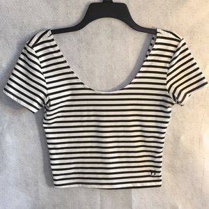 PINK Victoria's Secret Swoop Neck Crop Top